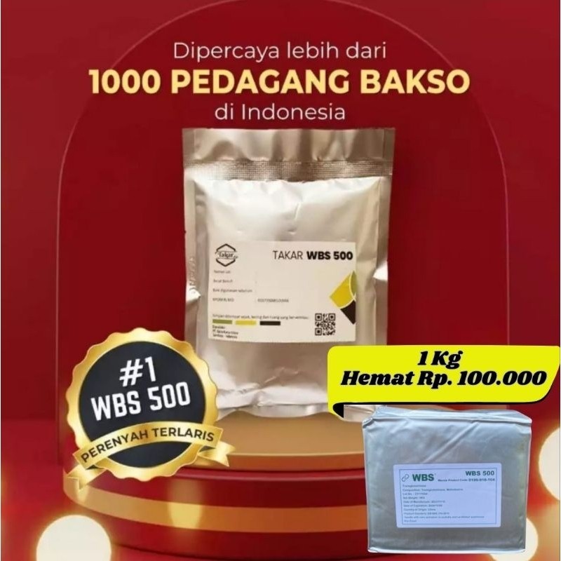 [100gr] WBS 500 / Bikin Kress / Perenyah Bakso Terbaik