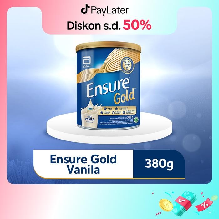 

Ensure Gold HMB Vanila 1x380g - Nutrisi Dewasa