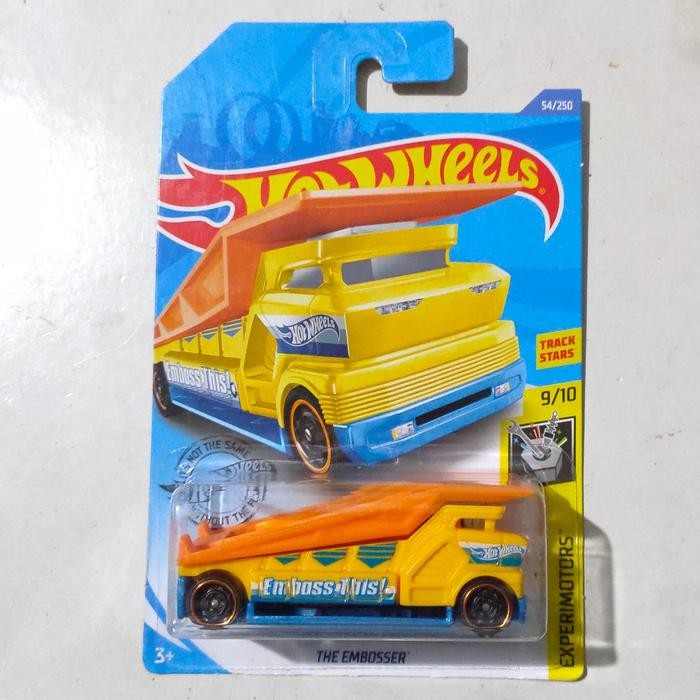 TR99 Hotwheels Hot Wheels The Embosser kuning 2020 Experimotors