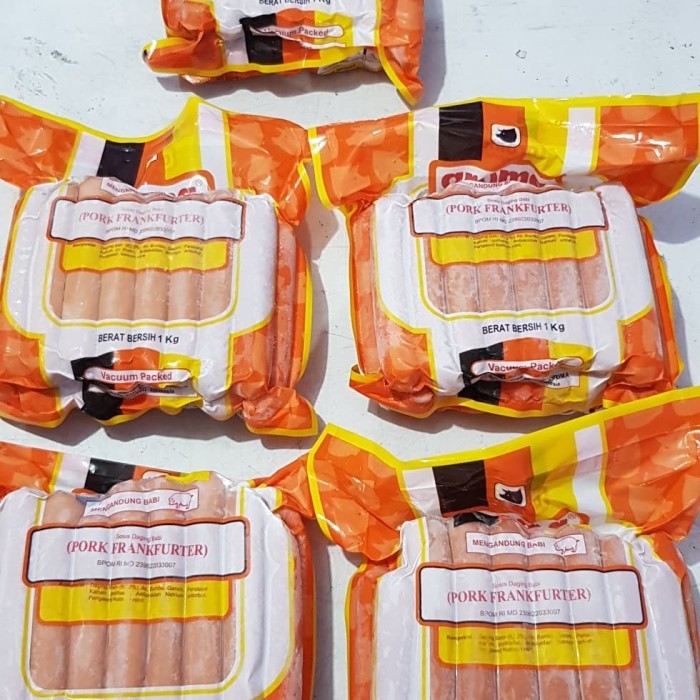 

DG PORK FRANKFURTER SOSIS BABI BALI @1kg