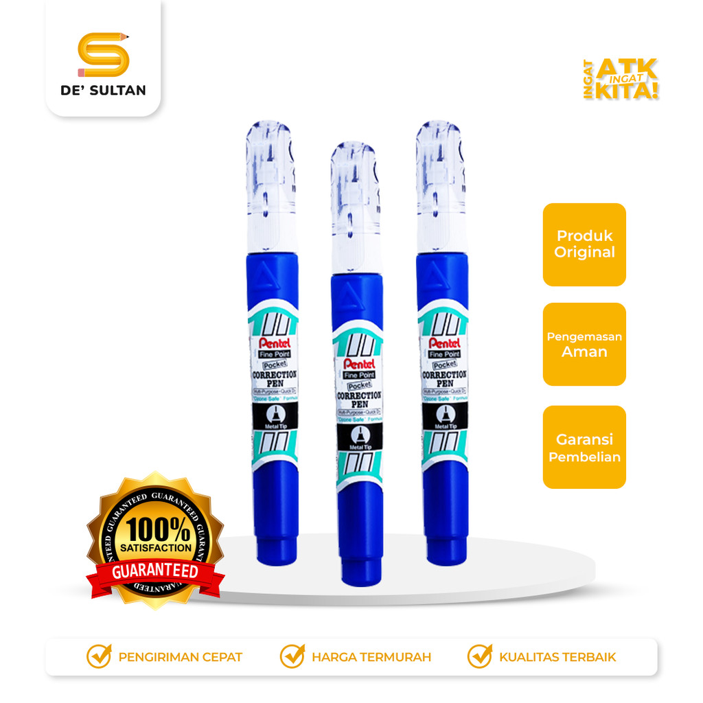 

PENTEL TIPE-X CAIR/ CORRECTION FLUID ZL62W (1PC)