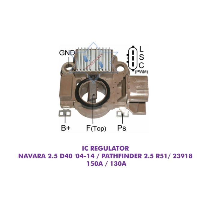 JUAL IC REGULATOR NAVARA 2.5 D40 '04-14 PATHFINDER 2.5 R51 23918 150A 130A BEST SELLER