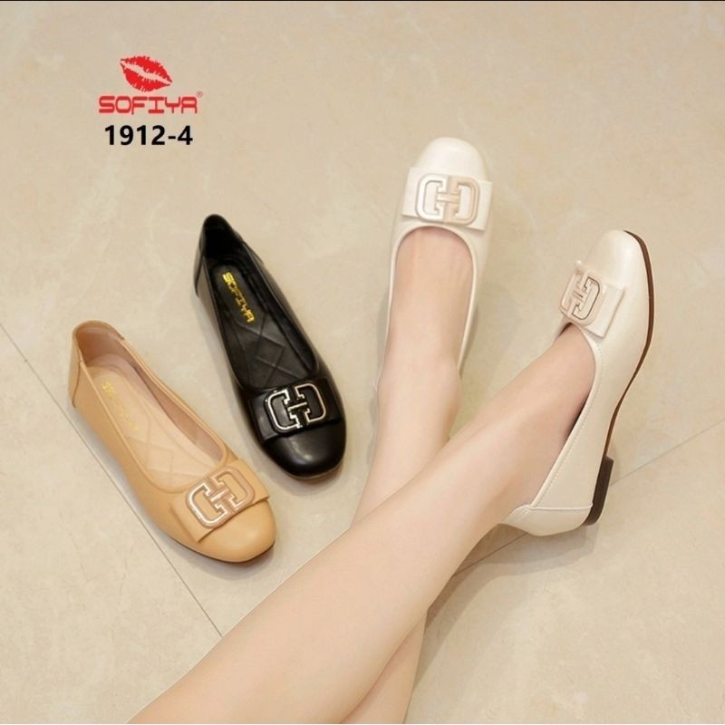 SOFIYA ORI 1912 4 SEPATU WANITA IMPORT / FLAT SHOES / SEPATU KERJA / SEPATU KANTOR / SEPATU MODIS / 