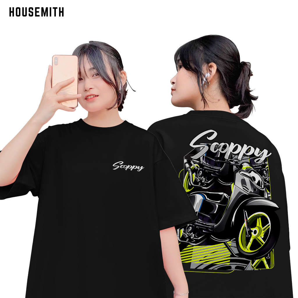 Housemith - Kaos Motor Club Community SCOOPY - Tshirt Motor Community [062] - Limited Otomotif Motor