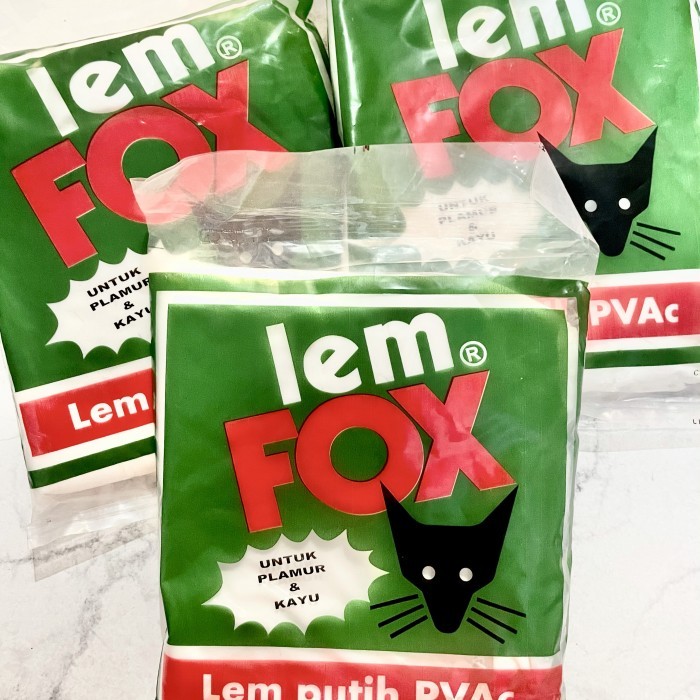 

Lem fox putih / lem putih PVac / refill