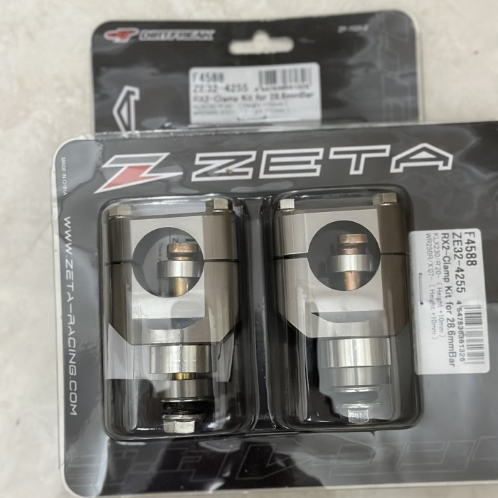 Ready Zeta Rx2 Clamp Kit Riser Stang 28,6mm Klx 230 Wr 250 Yz 125 Original
