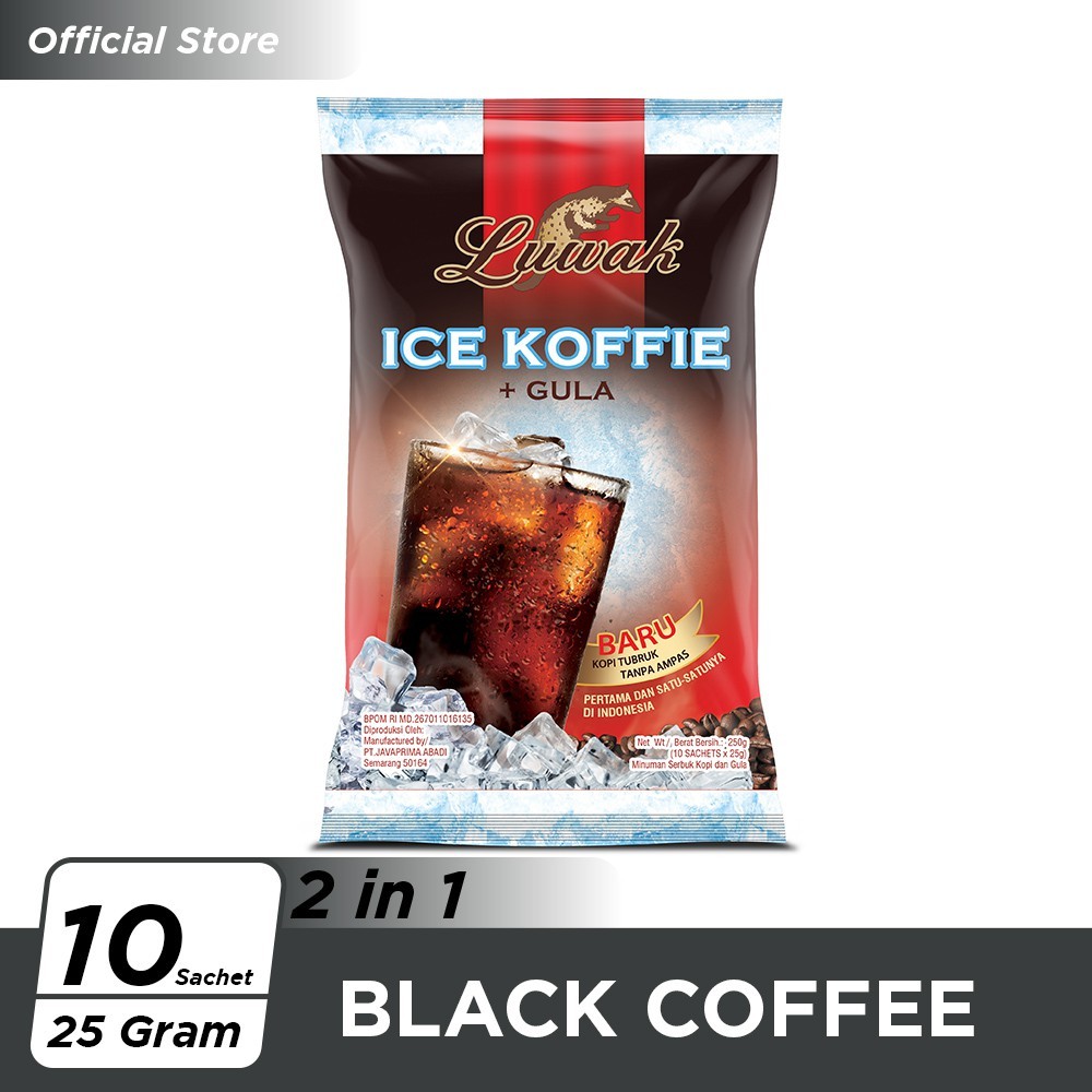 

Kopi Luwak Ice Koffie Black Coffee Bag 10x25gr Coffee Price