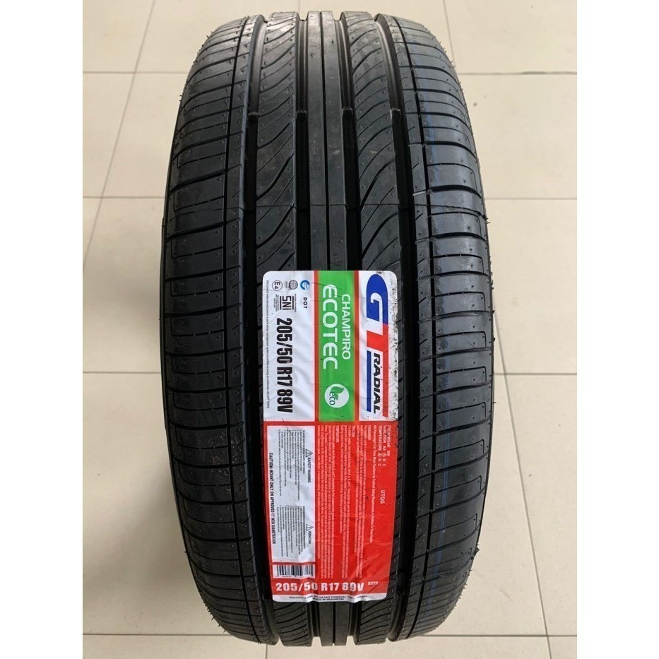GT Radial Champiro Ecotec Ukuran 205/50 R17 - Ban Mobil All New Veloz VW JETTA BMW 228