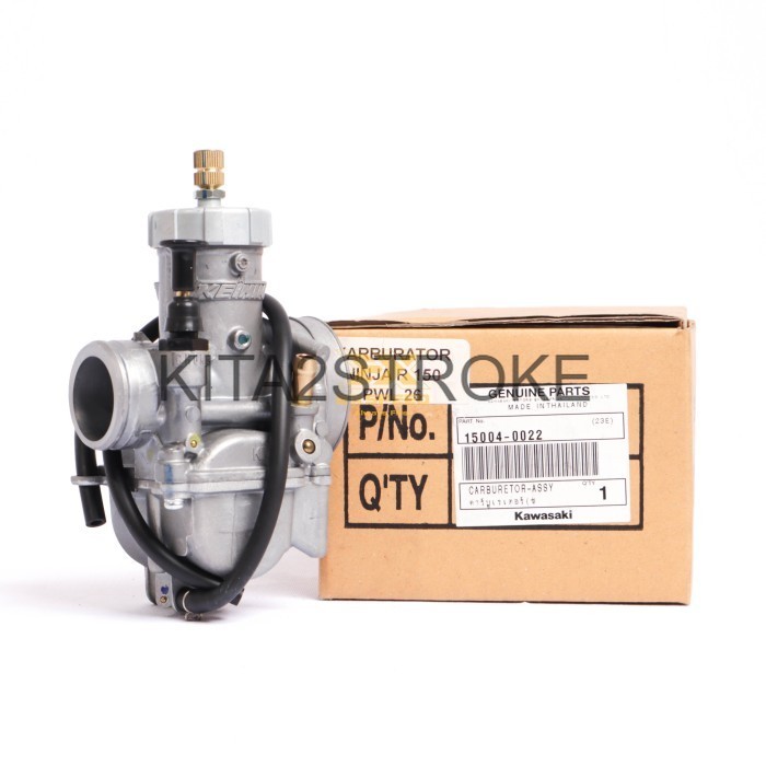 READY KARBU CARBURETOR ASSY KARBURATOR NINJA 150 R SS PWL 26 15004 0022 ORIGINAL