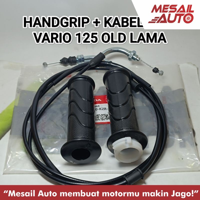 HANDGRIP + KABEL GAS VARIO KZR 125 OLD LAMA