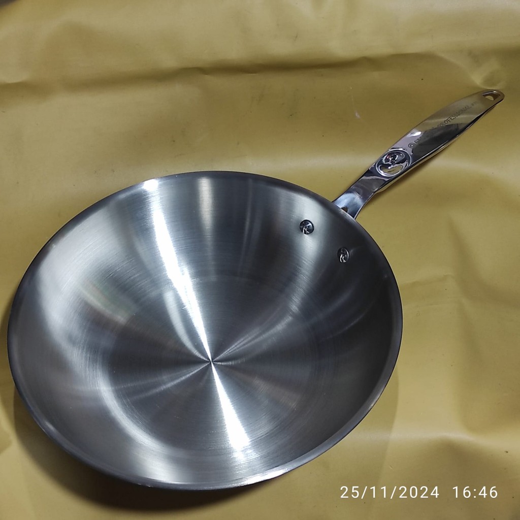 SUPRA FRY PAN 26CM FRYPAN STAINLESS STEEL SUS304 PENGGORENGAN