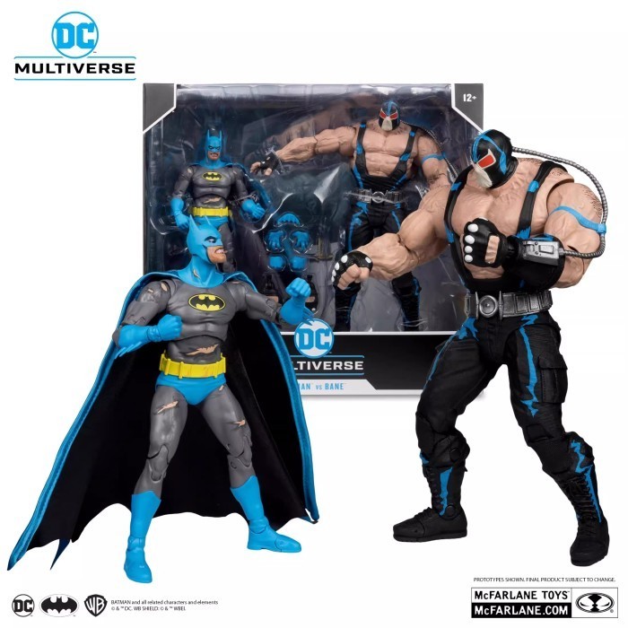 McFarlane Toys DC Multiverse - Batman vs Bane (Megafig) Action Figure
