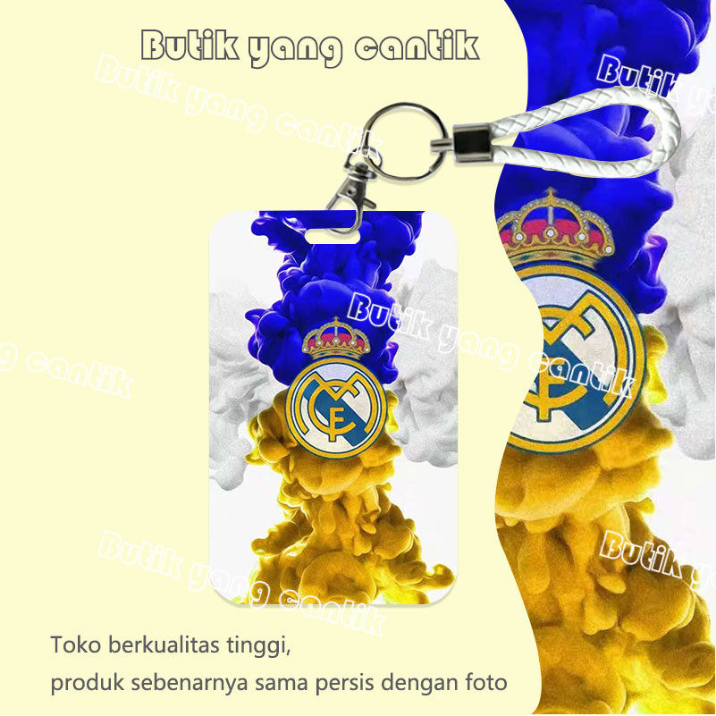 

ID CARD HOLDER,Tempat Kartu Real Madrid, Cocok untuk Kantor/Sekolah, Kartu Pelajar/Kartu Transportasi, Kartu Akses, KTP, Flazz, Kartu Kredit Elektronik dan Uang Elektronik.