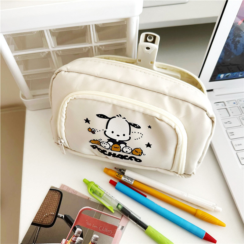 

Tas Pensil Anjing Pacha Gaya Baru Bernilai Tinggi Kapasitas Besar Multi-kompartemen Tas Pensil Lucu Kotak Penyimpanan Alat Tulis Siswa