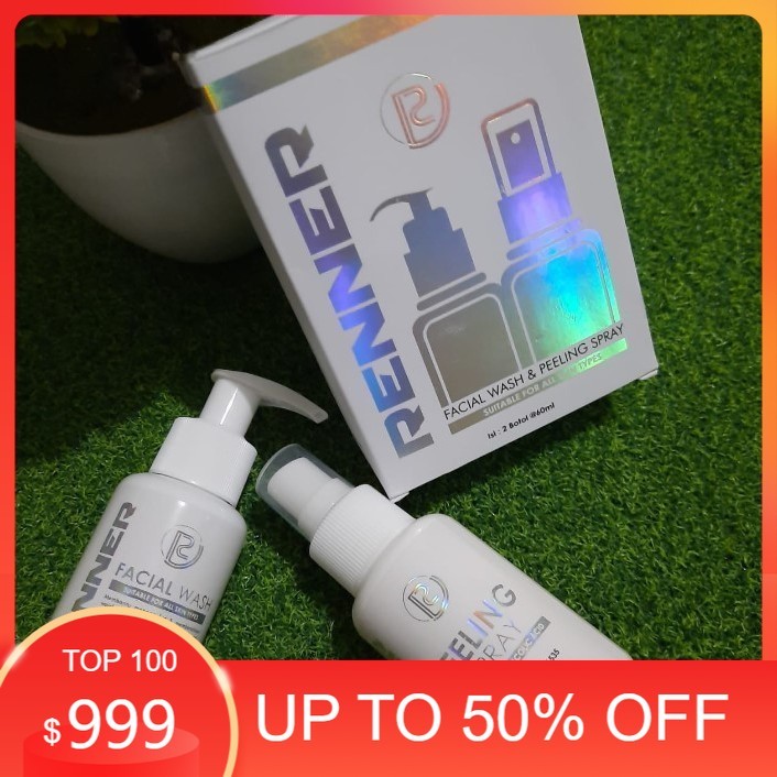 Sabun Wajah Renner Asli Peeling & Facial Wash