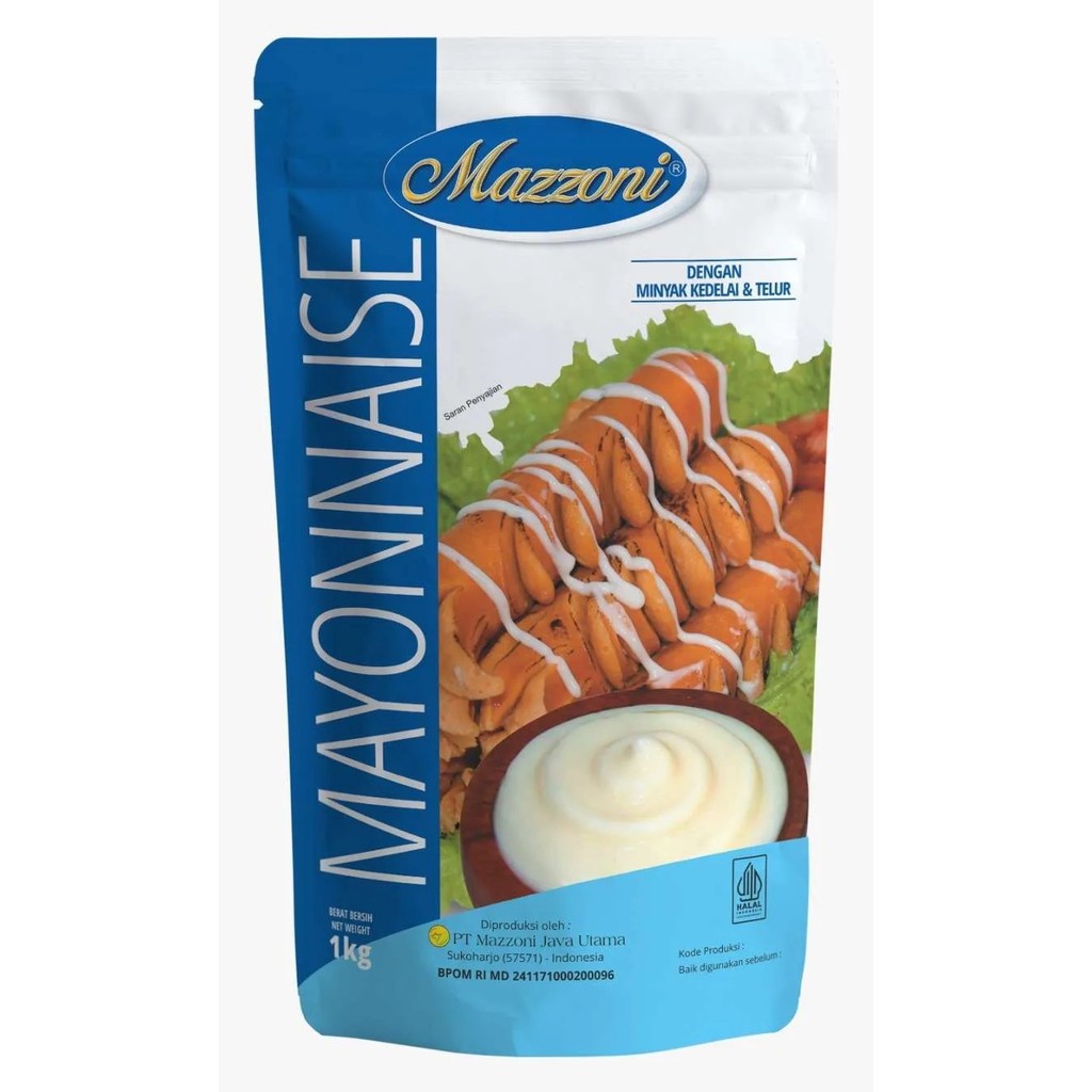 

Mazzoni Mayonaise Biru - 500 Gram