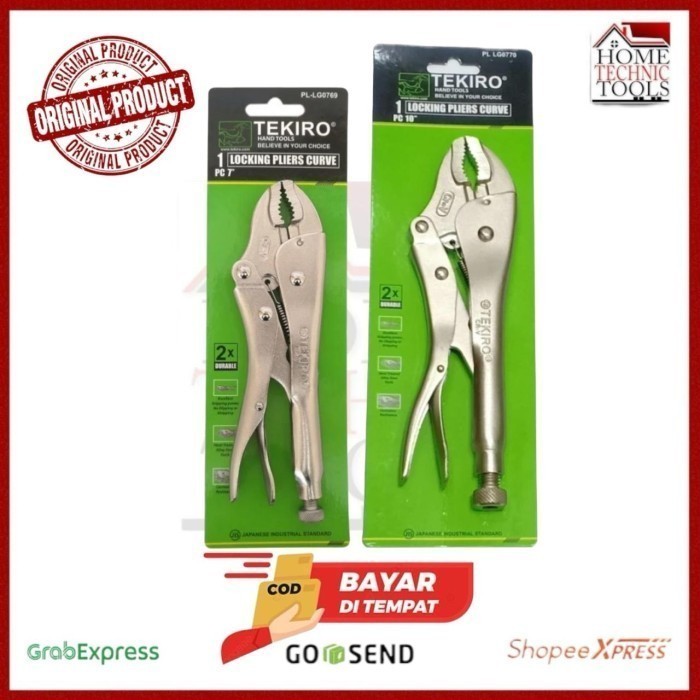 TEKIRO TANG BUAYA BUAYA BENGKOK 7 INCH / TANG BUAYA BENGKOK 10 INCH / TANG BUAYA / TANG JEPIT