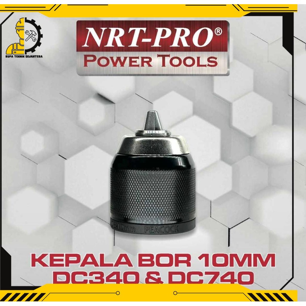 KEPALA BOR CORDLESS / KEPALA BOR BATERAI 340 & 740 NRT-PRO PACKING DUS