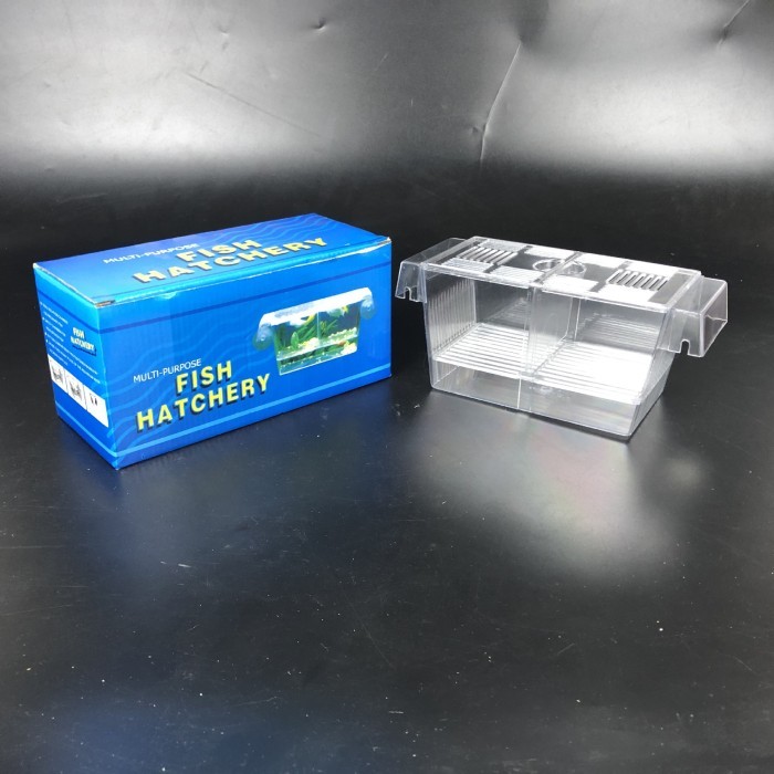 Kotak Inkubasi Akrilik Ikan Hias Air Tawar Cupang Guppy Molly - Kotak Kecil