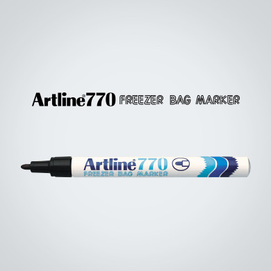 

Spidol Artline EK-770 (Freezer Bag Marker) Original - Hitam