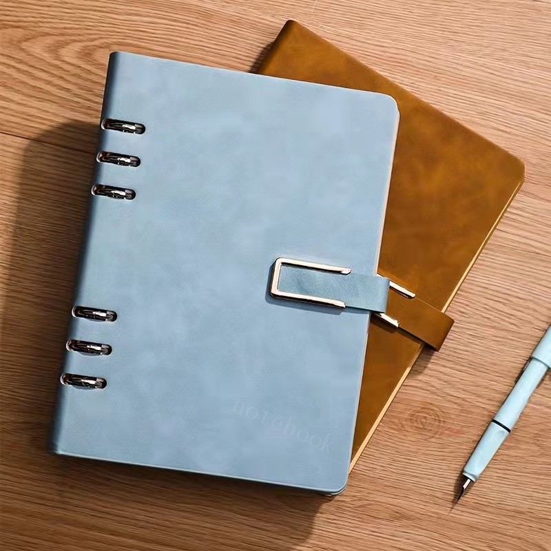 

RB Notebook A5 Buku Tulis Premium Buku Catatan Custom Binder 6 Lobang Binder 20 Lobang Custom Buku