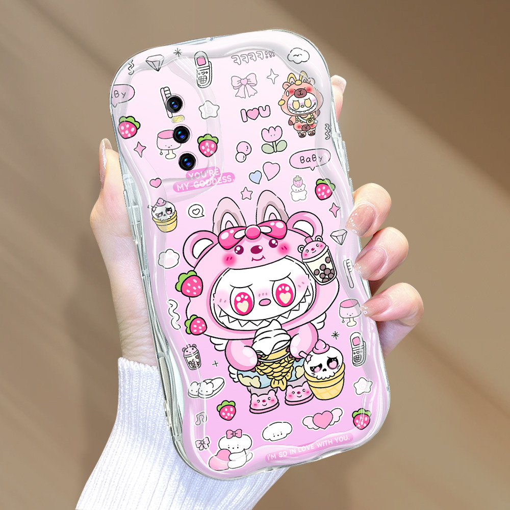 Vivo V15 Pro 1818 Case Softcase Case lucu Cassing Casing Hp Kesing Soft Cute 6611