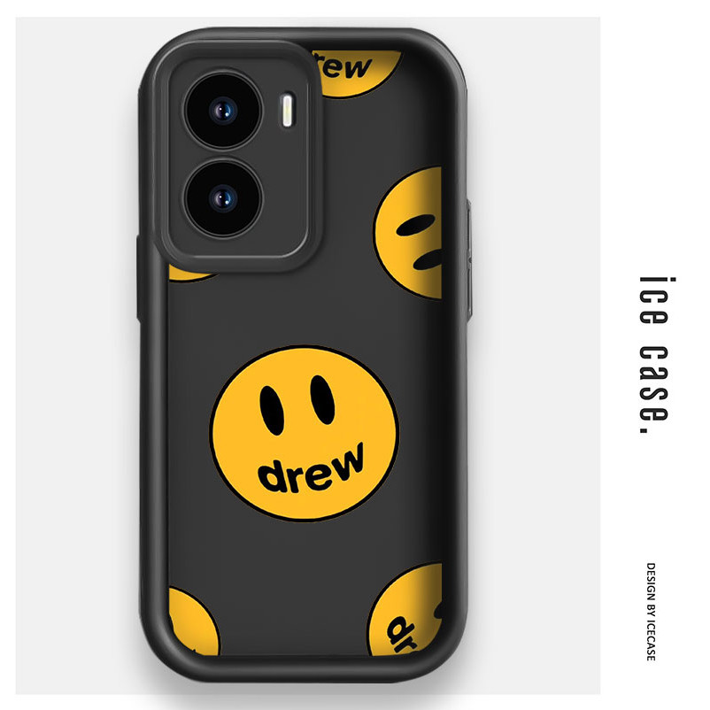 Soft Case Untuk Vivo S1 S1 Pro Y02 Y21 V23e V29 5G Premium Silicone Vivo Y16 Y27 Cowok Shockproof HP