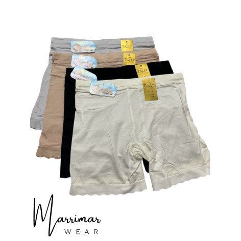 TALLY CD 675 - 678 Celana Dalam Wanita Short Pants Wanita Bahan Nilon Baby Skin fit to XL CD Wanita 