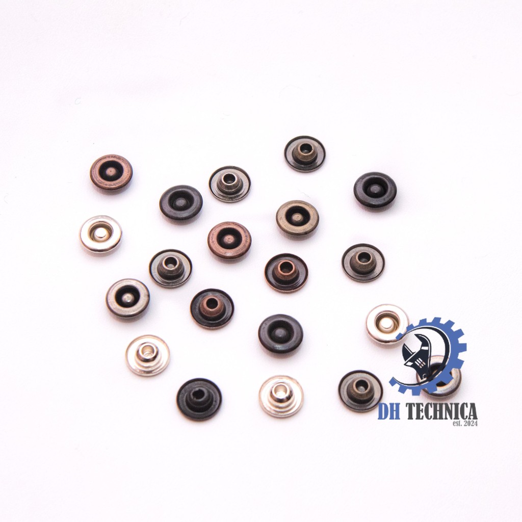 (12 PCS) Rivet Dalam 10 mm - Rivet Celana Jeans