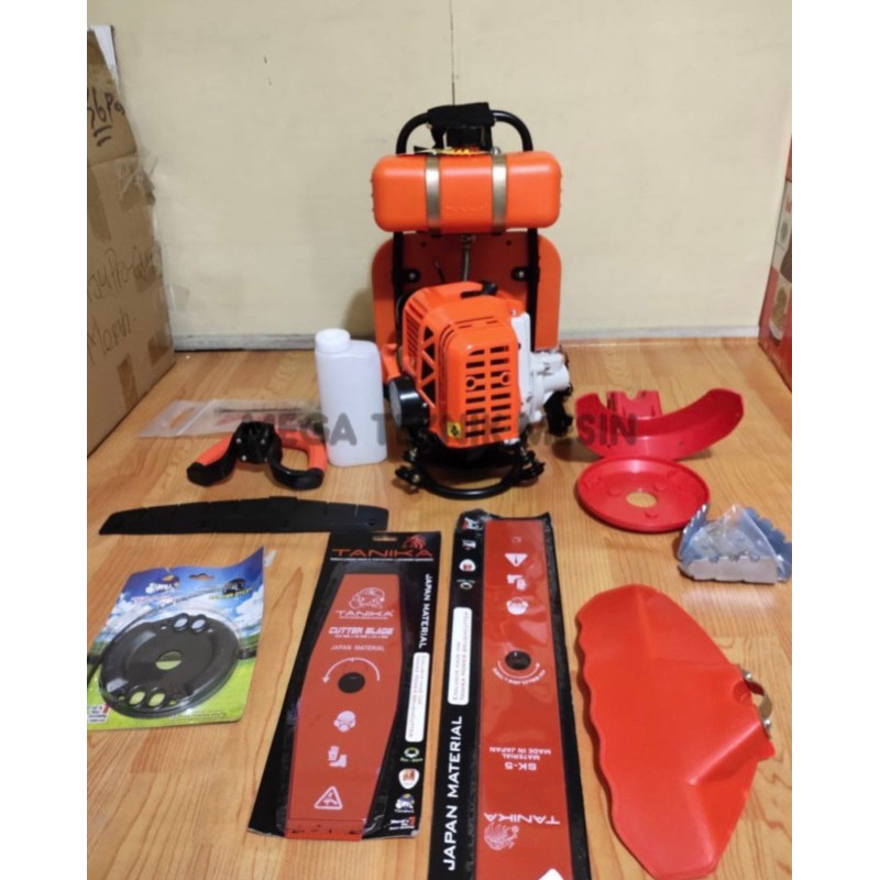 MESIN POTONG RUMPUT TANIKA 328 PRO WITH WEED KILLER