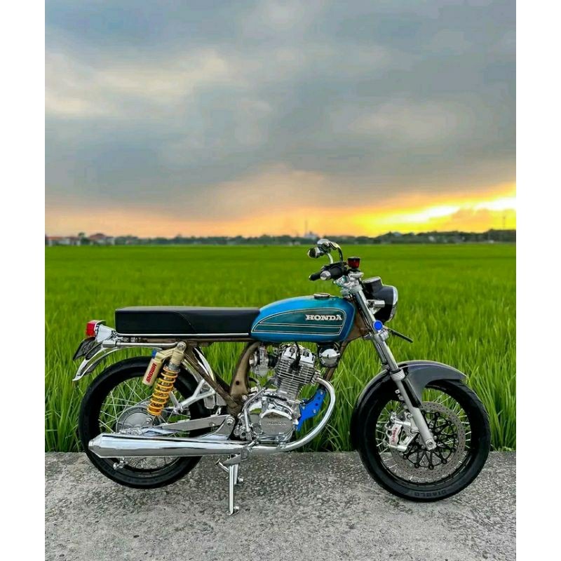 striping honda cb125 stiker honda cb125 stiker cb 125 DETAIL ORIGINAL stiker CB polet tangki cb125 U