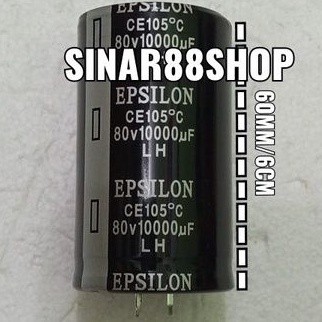 ELCO ECO ELKO EKO 10000UF80V 10000UF 80V 10.000UF/80V 10.000UF 80V 10000UF/80V 10000/8V EPSILON