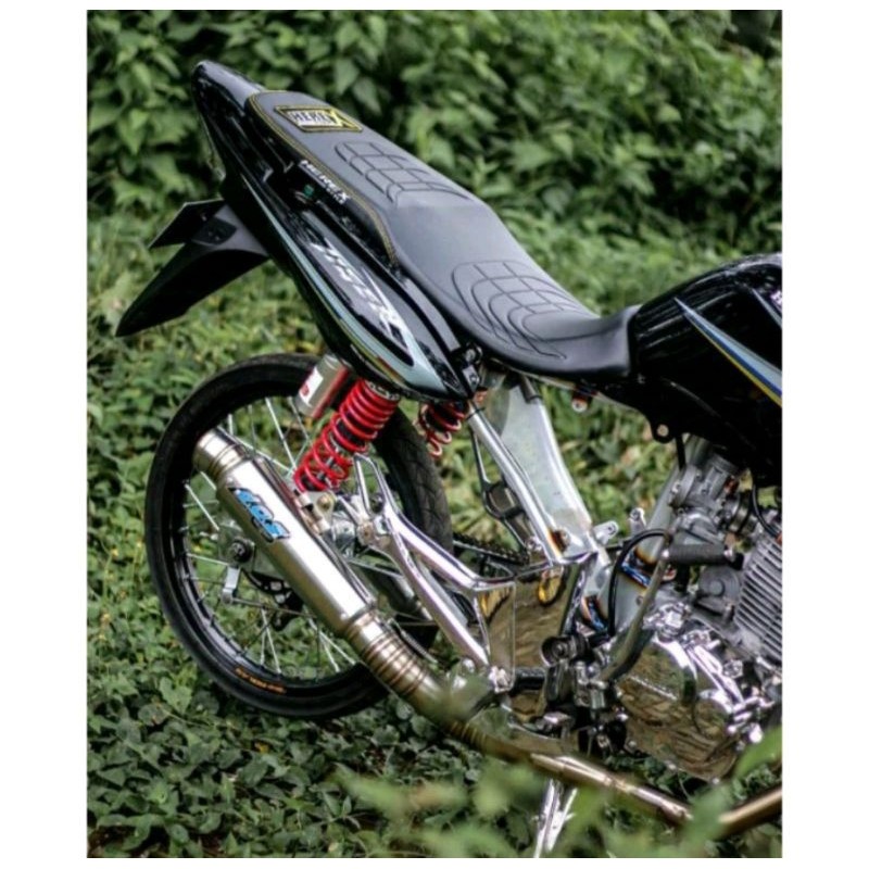 KNALPOT DOS KOMPETISI P25 ALA ORIGINAL CB GL MP TIGER VERZA VIXION BYSON SCORPIO