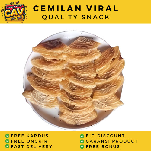 CAV KUE SEMPRONG KIPAS LIPAT 1KG Kue Semprong Kekinian Kue Semprong Kiloan Viral Kue Semprong Wijen