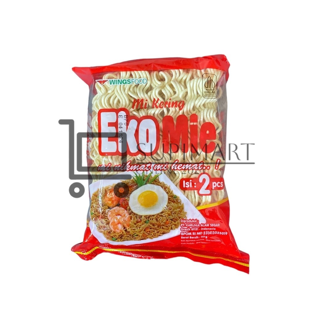 

Mie Kering Eko Mie 1 Pack Isi 2pcs