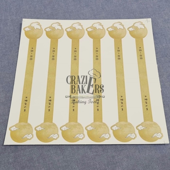 

Seal Dekorasi 3D Egg Yolk Crisp Pastry Mooncake Box Packaging - Rabbit