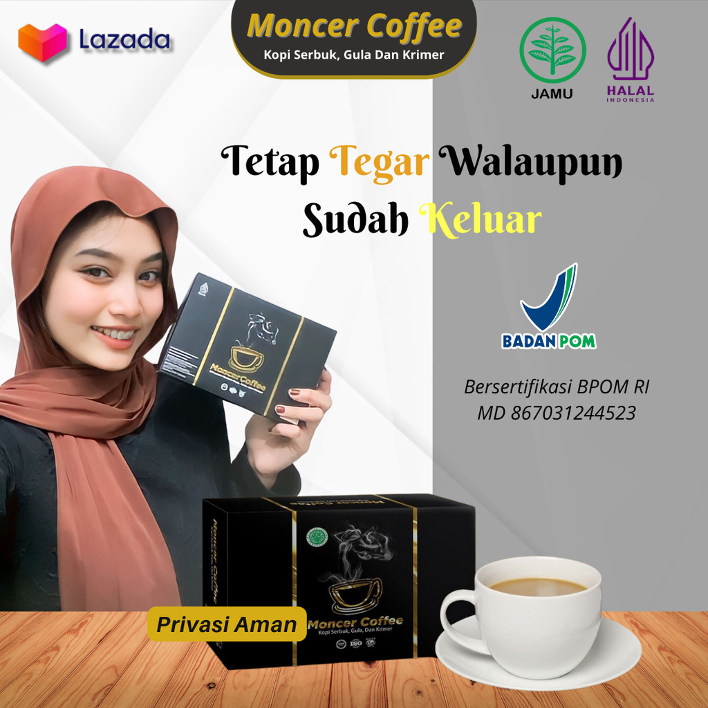 

Moncer Coffee Original - Kopi Kuat Tahan Lama