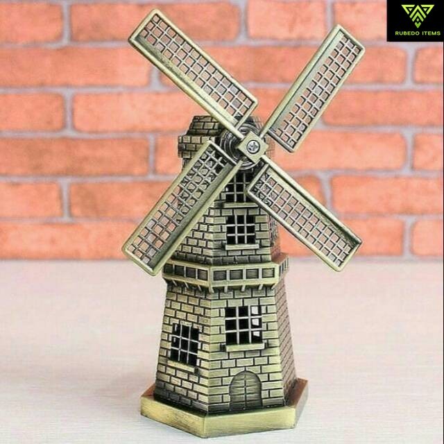 MINIATUR HOLLAND WINDMILL BELANDA PAJANGAN HOLLAND WINDMILL