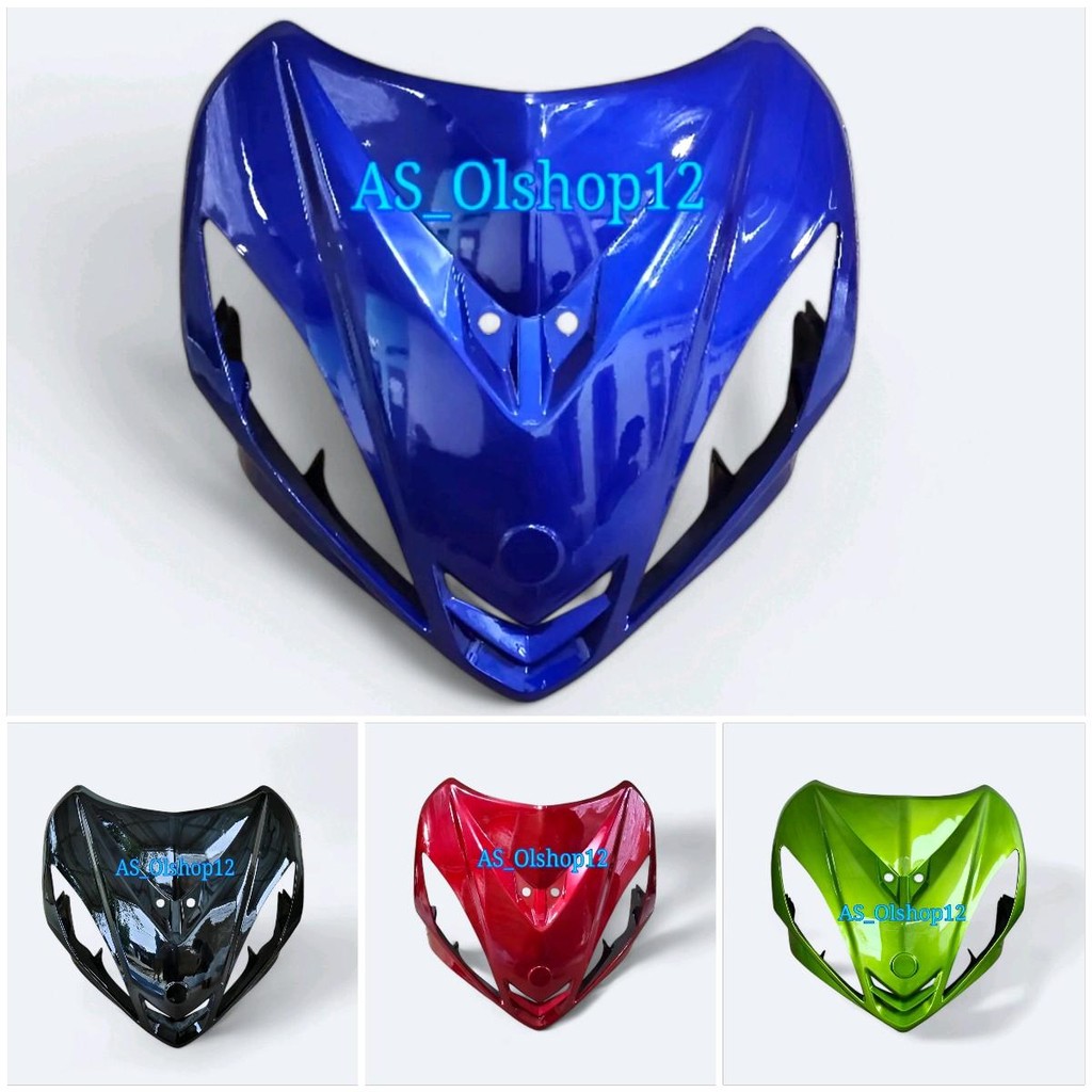 Tameng Depan Jupiter Mx 135 Old / Lama Tahun 2005 - 2009 Warna Merah Biru Hijau Hitam