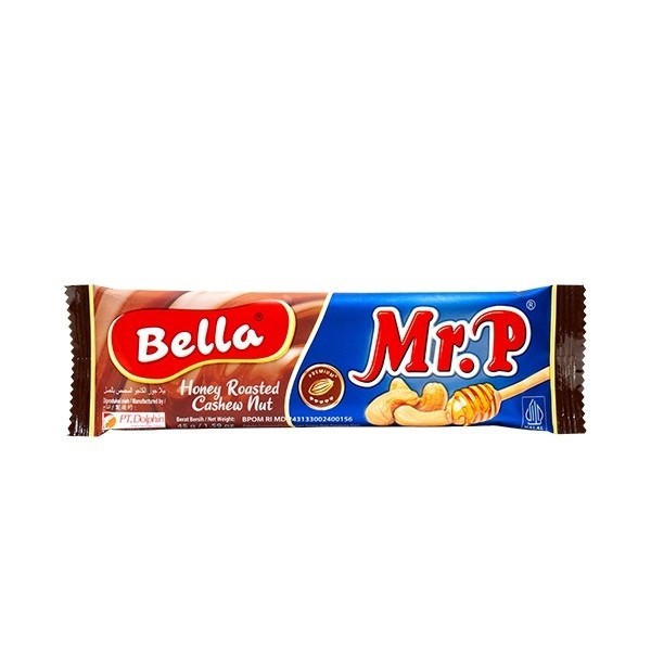 

Bella-MrP Premium Honey Cashewnut - Cokelat kacang madu 45gr