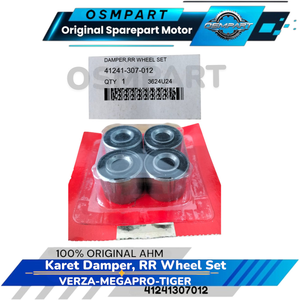 DAMPER BOSH BOS TROMOL BELAKANG GL VERZA MEGAPRO TIGER HONDA 41241307012 ORIGINAL