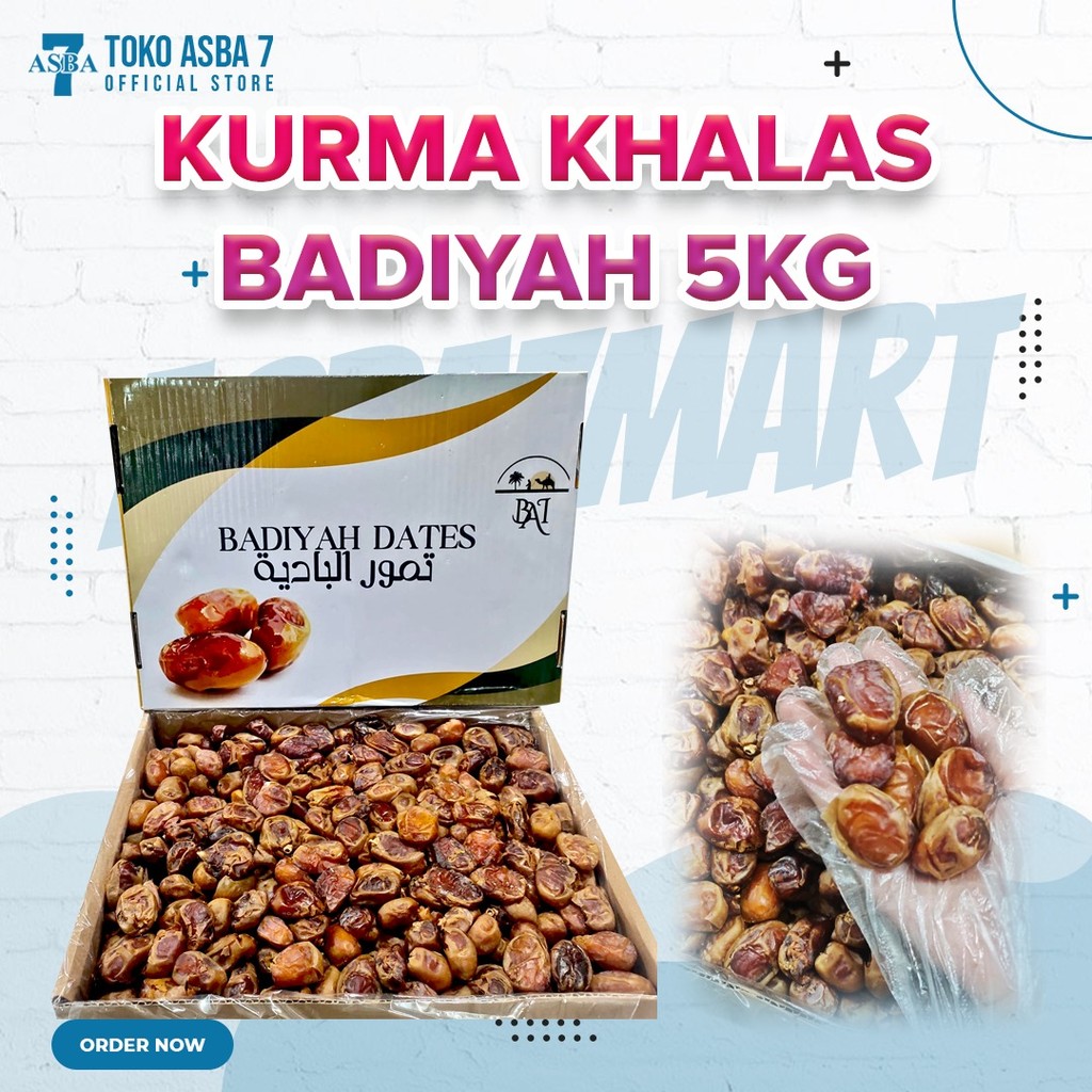 

KURMA KHALAS BADIYAH 5 KG