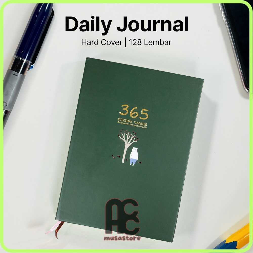

DingDongTu Buku Diary 365 Hari Daily Journal Hard Cover 128 Lembar - DDT-4083