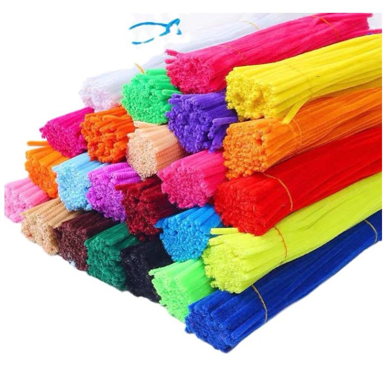 

Kawat Bulu MERCY 1 Ikat = 10 Tangkai Kawat KERAJINAN TANGAN Pipe Cleaner Hand Bouquet