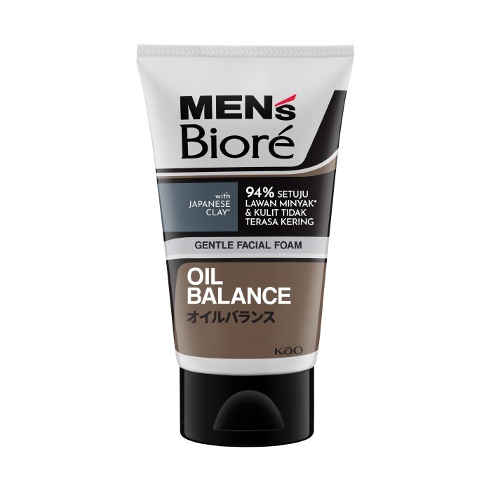 New Item MENS BIORE FACIAL FOAM OIL BALANCE 100g