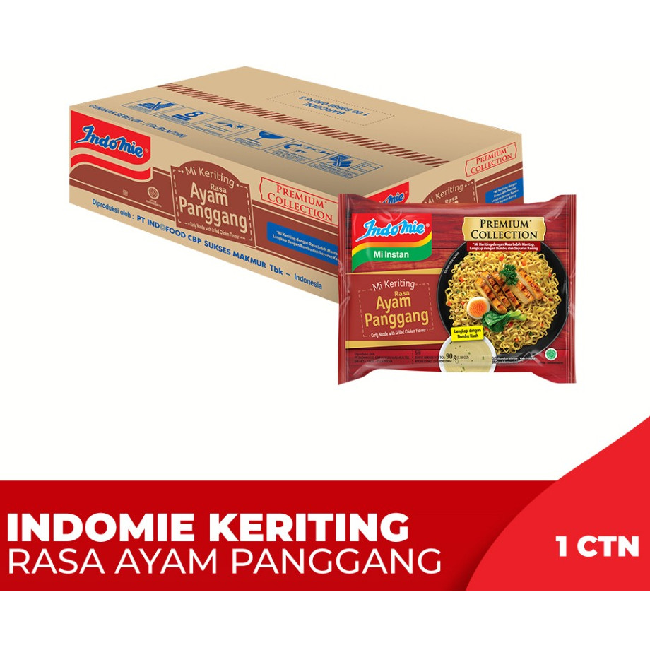 

1 Ctn - Indomie Keriting Rasa Ayam Panggang - indofood