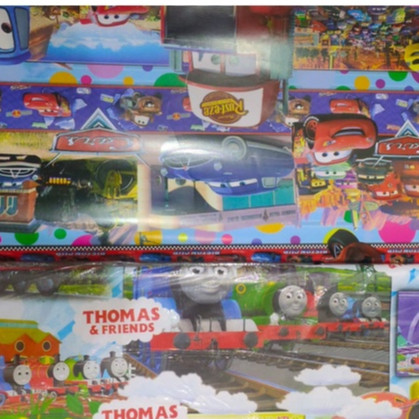 

LETERSHOP Kertas kado karakter