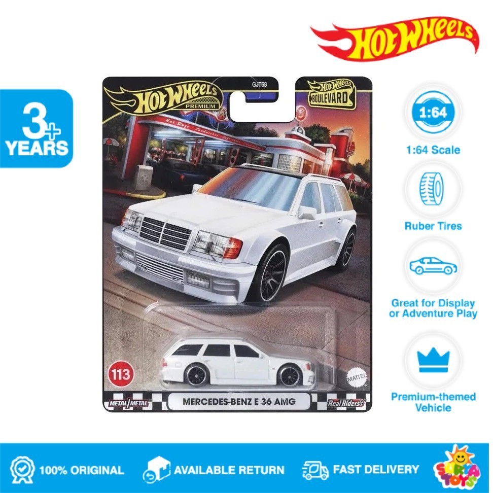 Hot Wheels Premium Buolevard Mercedes Benz E 36 AMG