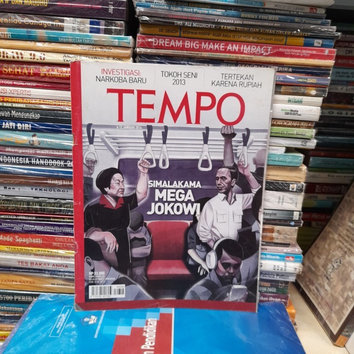 Ori Buku Majalah Tempo Simalakama Mega Jokowi 6 12 Januari 2014
