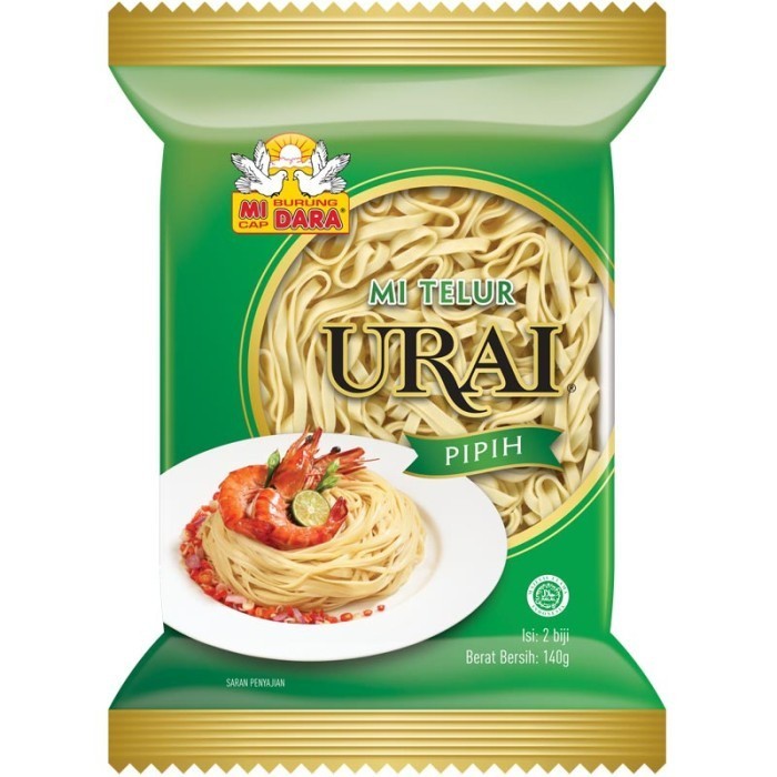 

NEW ITEM NOODLE MI BURUNG DARA MI TELUR URAI PIPIH 140G